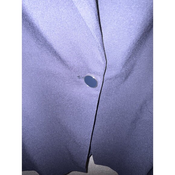 NWT Lane Bryant Blazer Navy Blue One Button Size 22 Retail $79.95 sexy stretch - Picture 7 of 11